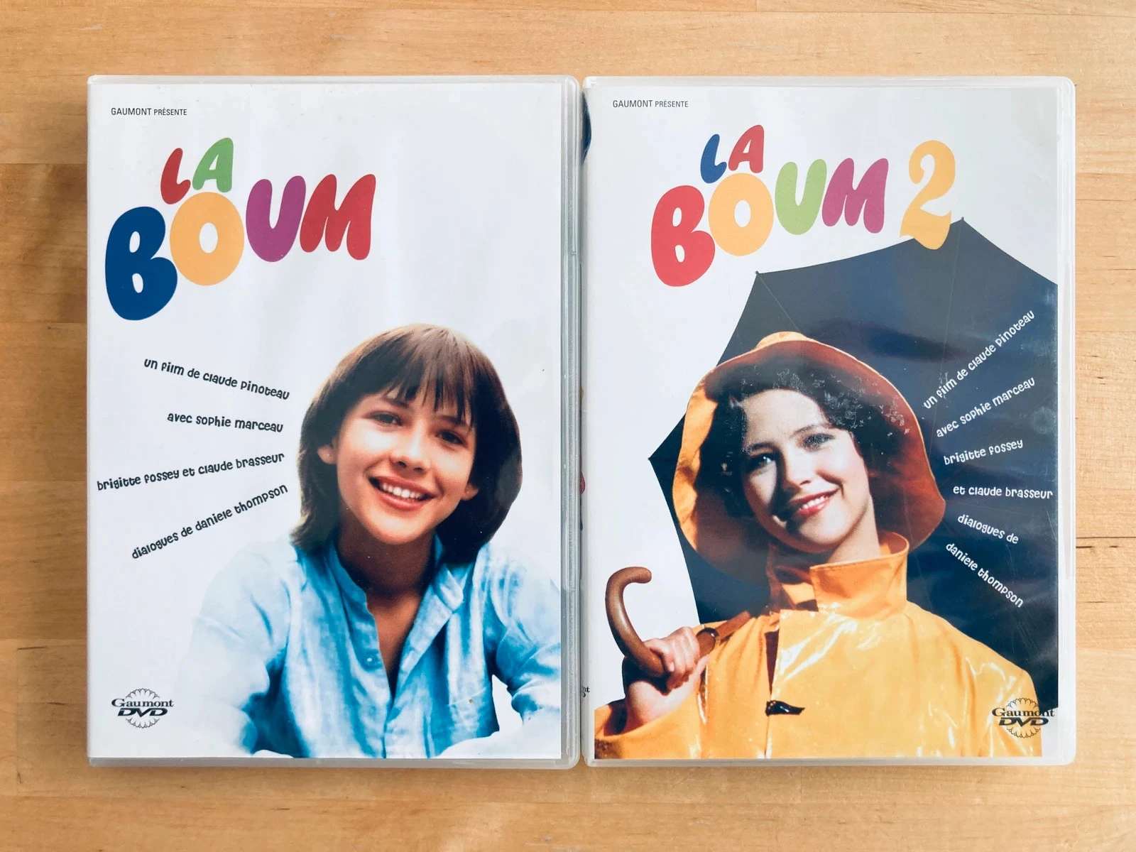 Lot 2 DVD La Boum 1 et 2 Sophie Marceau.